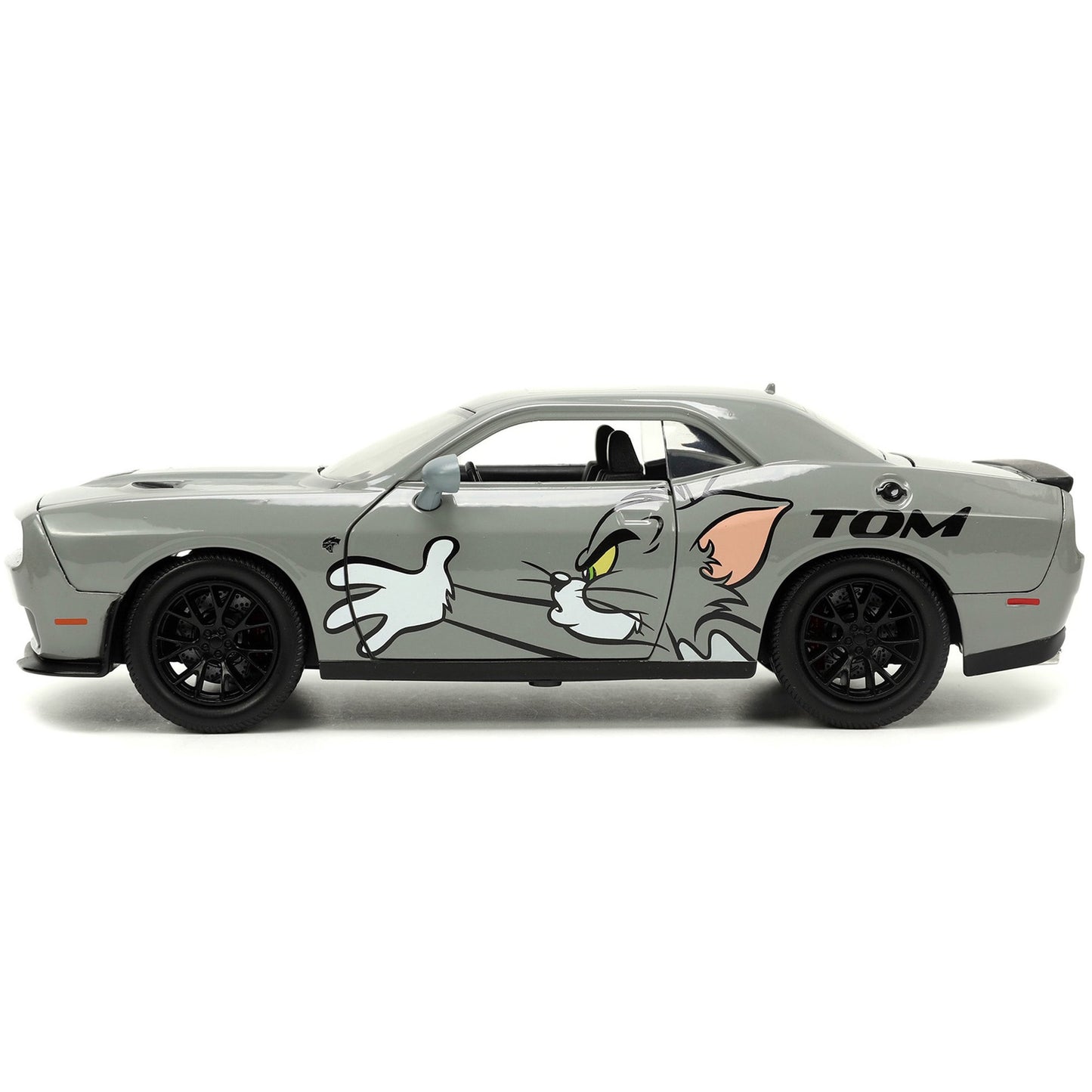 Jada Toys 1:24 Tom and Jerry 2015 Dodge Challenger Hellcat Diecast