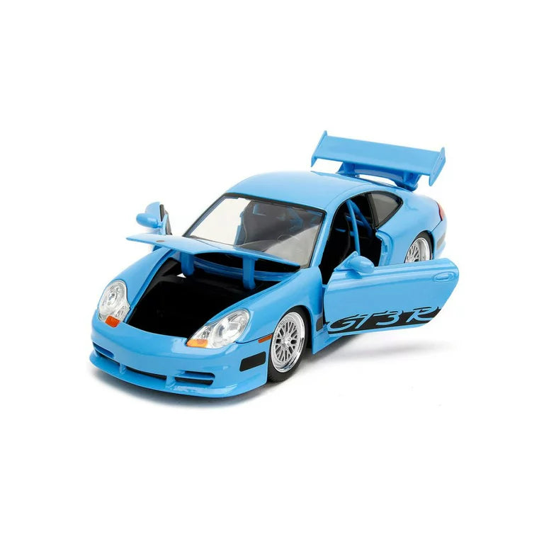 Jada 1:24 Porsche 911 GT3RS Fast & Furious Blue Diecast