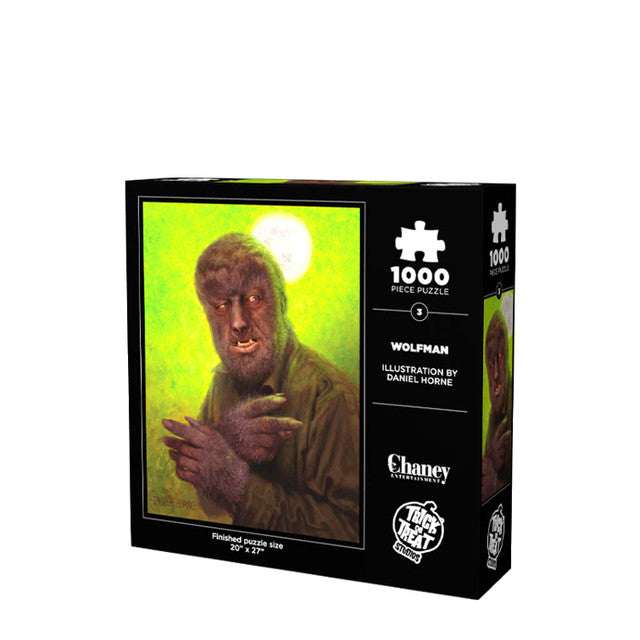 Trick Or Treat Studios Puzzle: Wolfman 1000 Piece Daniel Horne