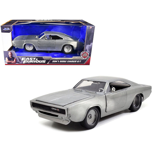 Jada 1:24 Dom’s 1970 Dodge Charger R/T BARE METAL Fast & Furious 7