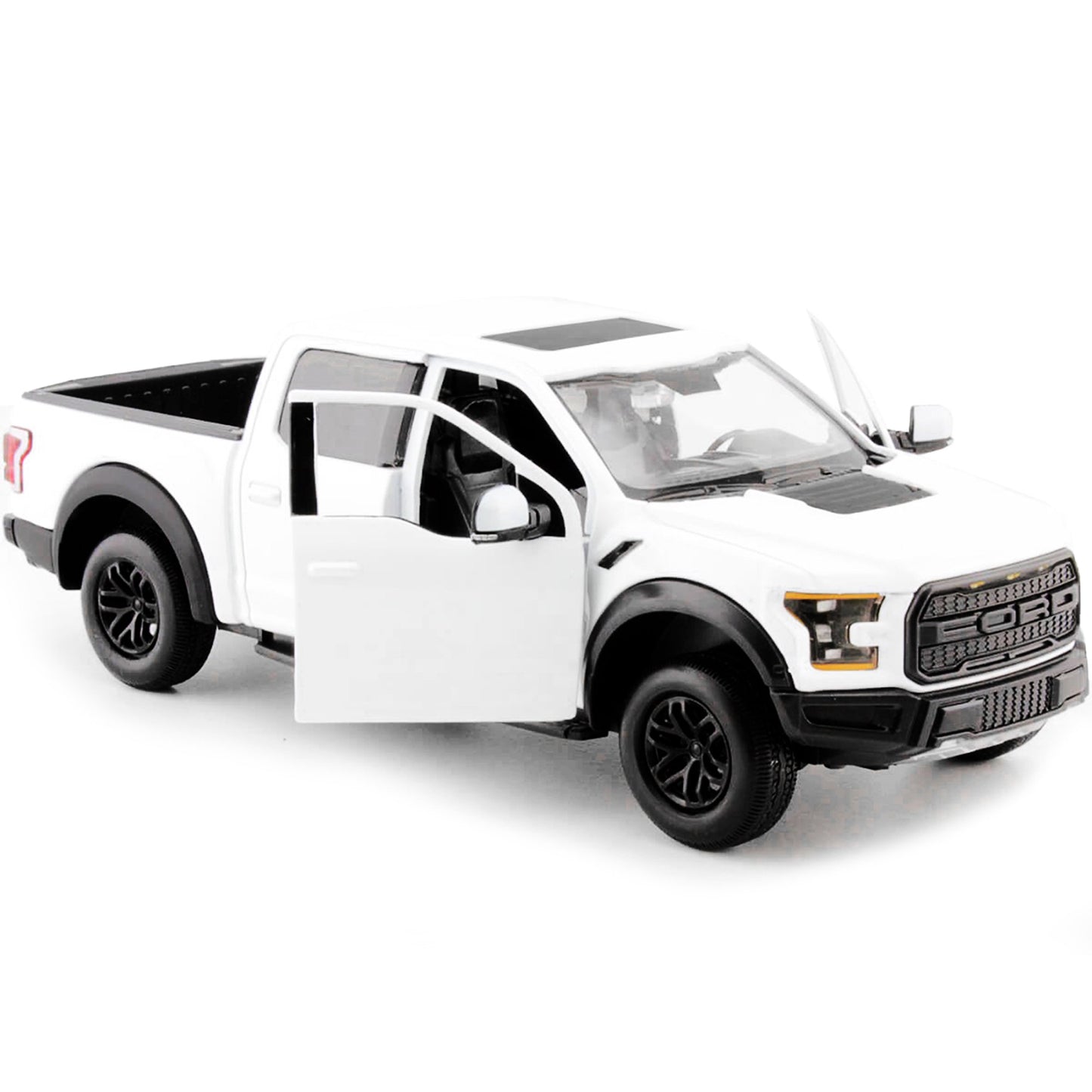 Motor Max 2017 Ford F-150 Raptor 4 Door Diecast White