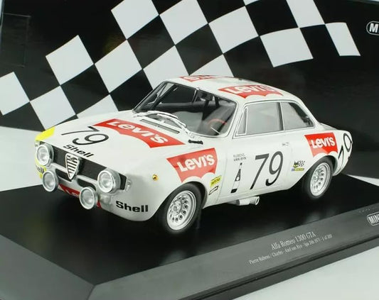 MINICHAMP 1:18 ALFA ROMEO 1300 GTA #79 24H SPA (1971) LTD ED 300 PCS 155711279