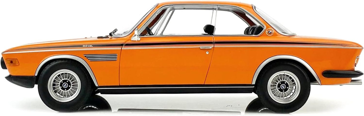 MINICHAMPS 1:18 1971 BMW 3.0 CSL ORANGE LTD ED 600 PCS 1/18 DIECAST MODEL 155028131