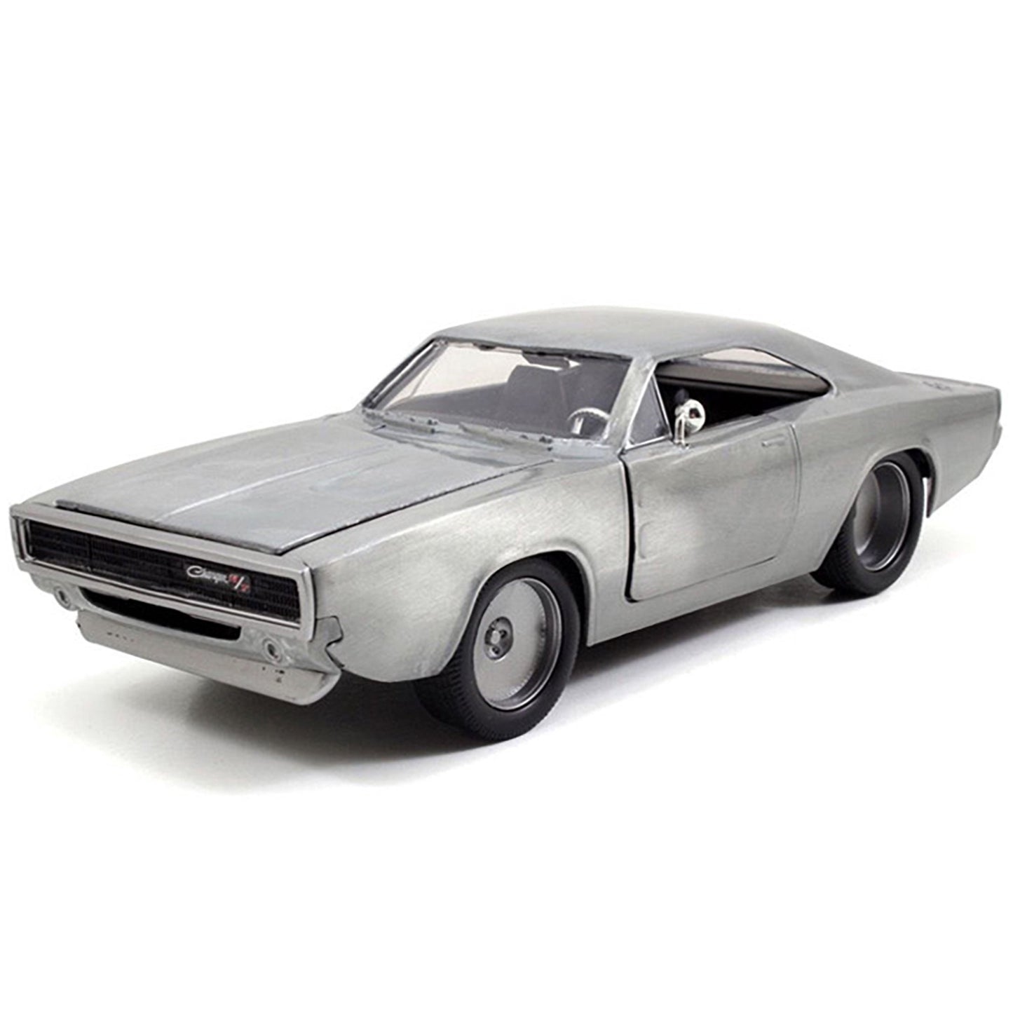 Jada 1:24 Dom’s 1970 Dodge Charger R/T BARE METAL Fast & Furious 7