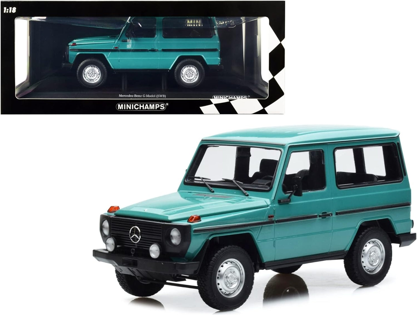 MINICHAMPS 1:18 - MERCEDES-BENZ G MODEL SHORT W460 - 1980 - 155038001