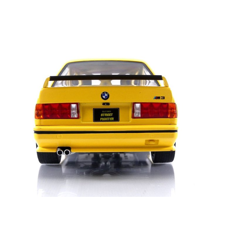 Solid 1:18 1990 BMW M3 E30  “STREET FIGHTER”DAKAR YELLOW S1801513