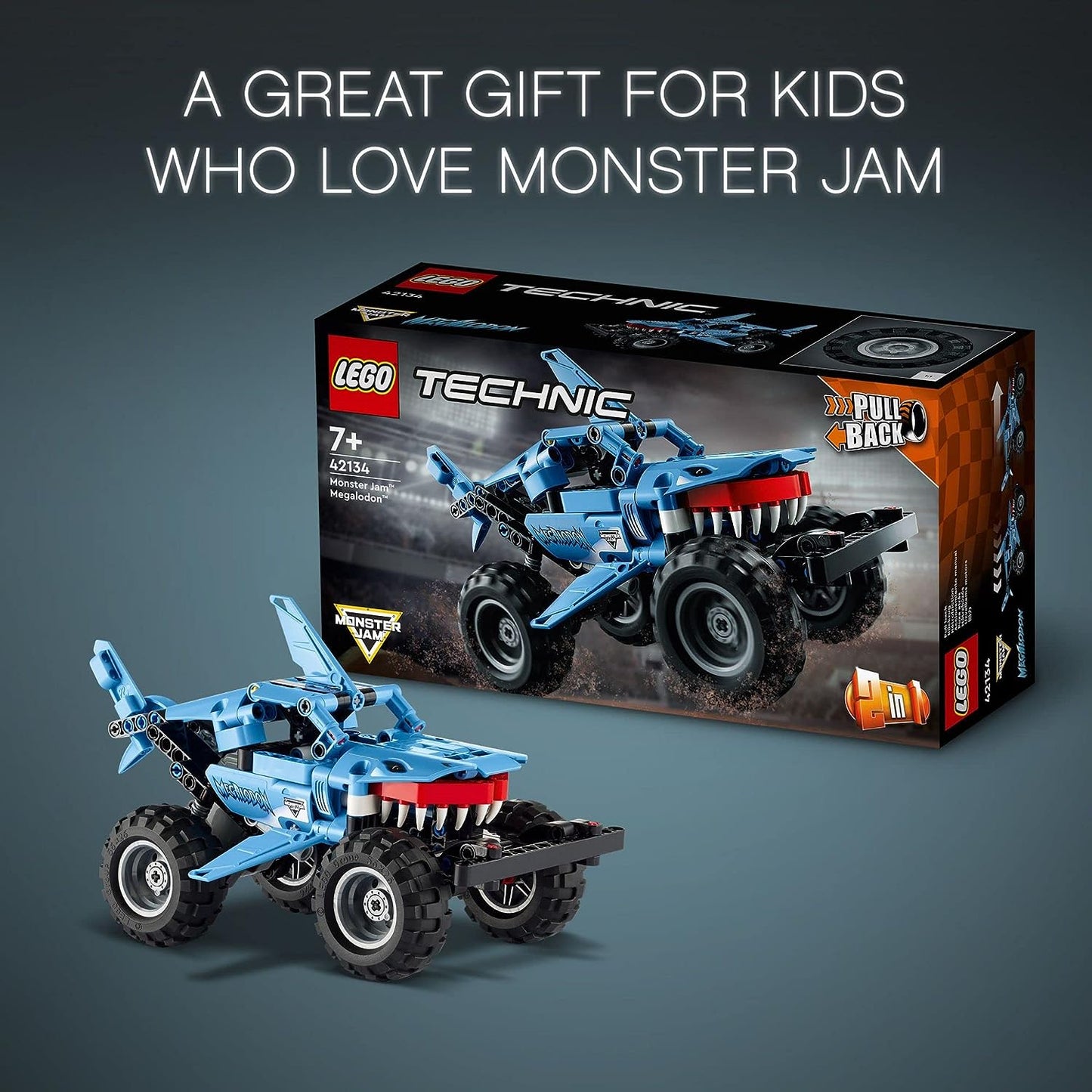 LEGO TECHNIC: Monster Jam Megalodon  2 In 1 (42134)