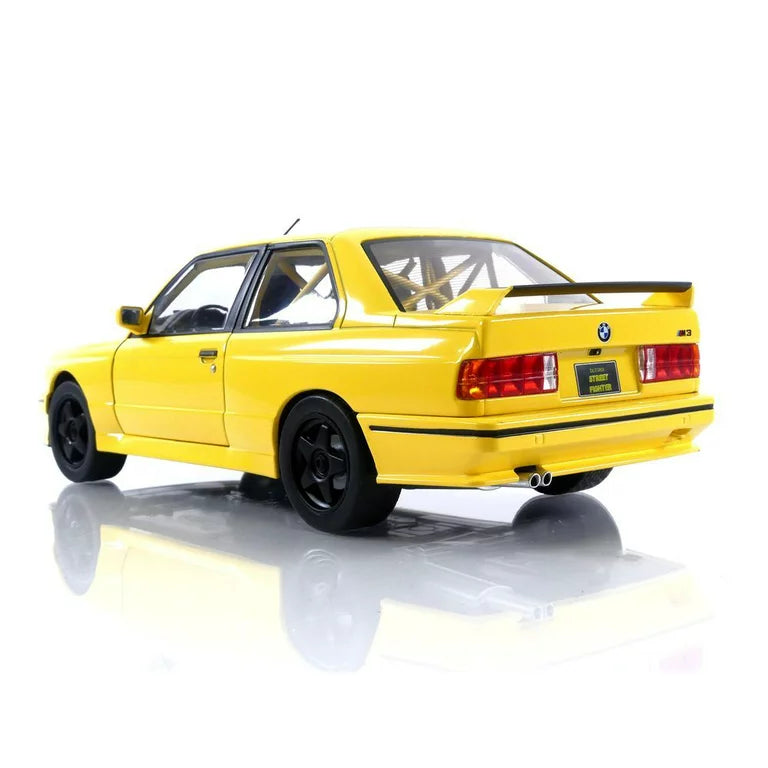 Solid 1:18 1990 BMW M3 E30  “STREET FIGHTER”DAKAR YELLOW S1801513