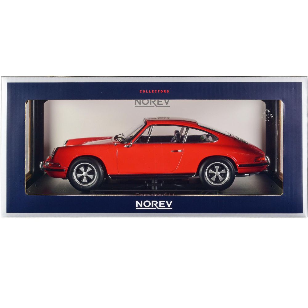 Norev 1:18 Porsche 911 E classic Diecast Orange 187628