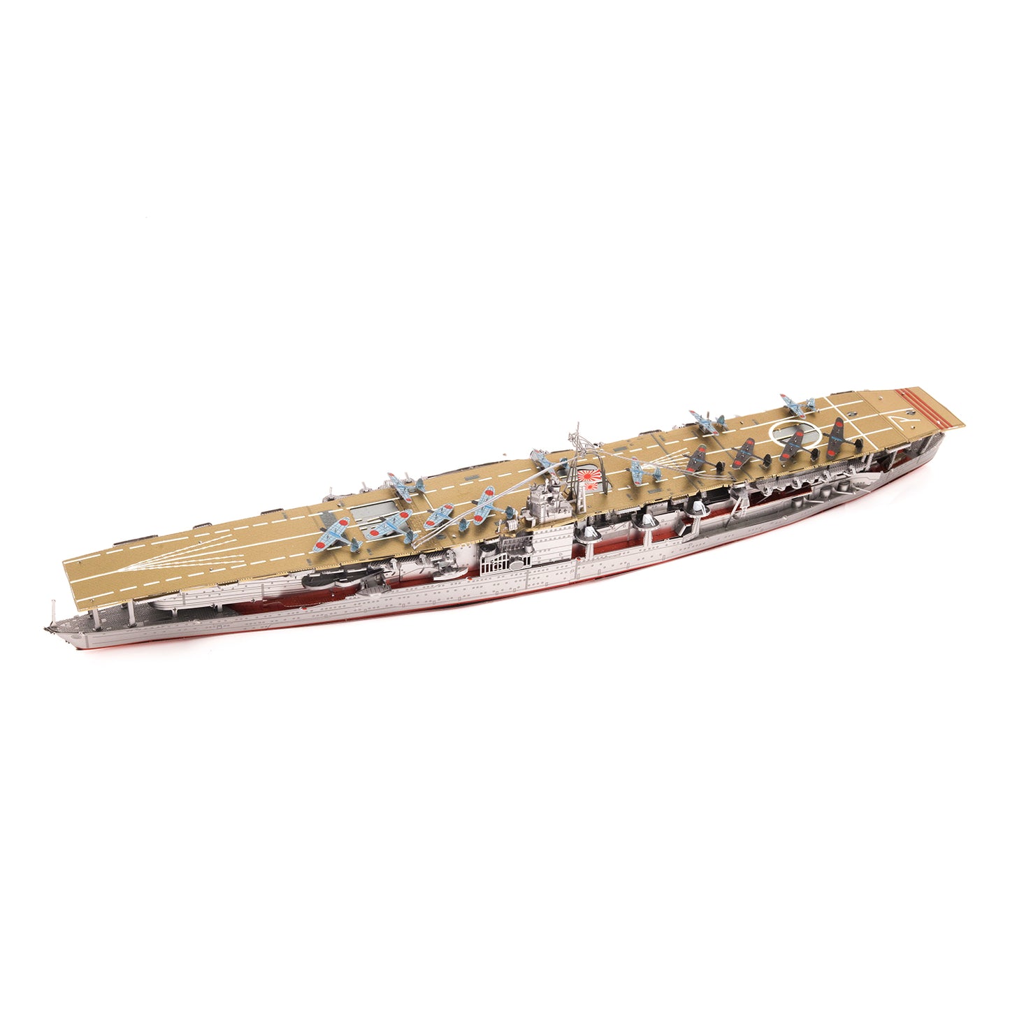 Piececool Akagi Aircraft Carrier Highly Detailed Metal Model Kit HP236-SY LEVEL 4 Difficulty