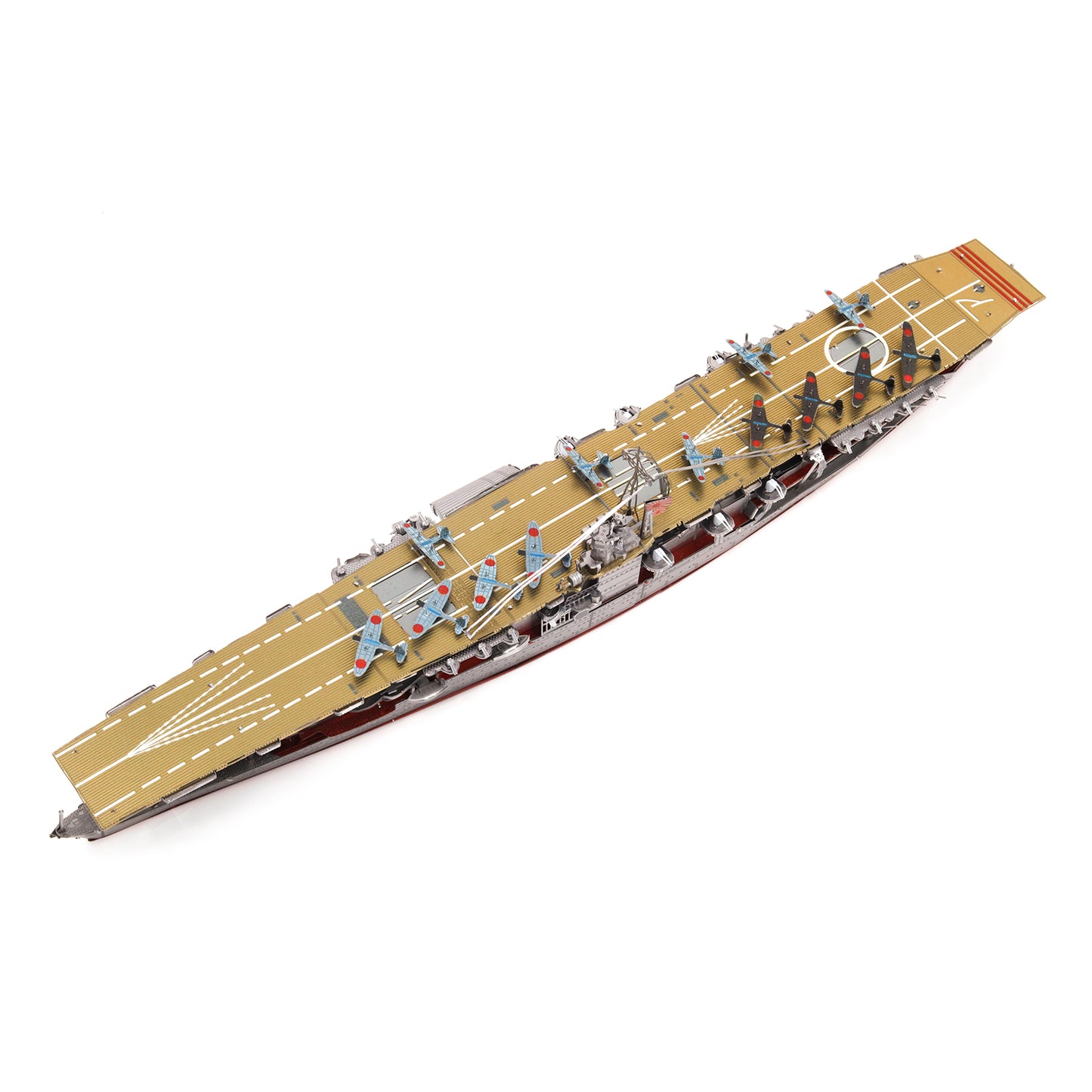 Piececool Akagi Aircraft Carrier Highly Detailed Metal Model Kit HP236-SY LEVEL 4 Difficulty