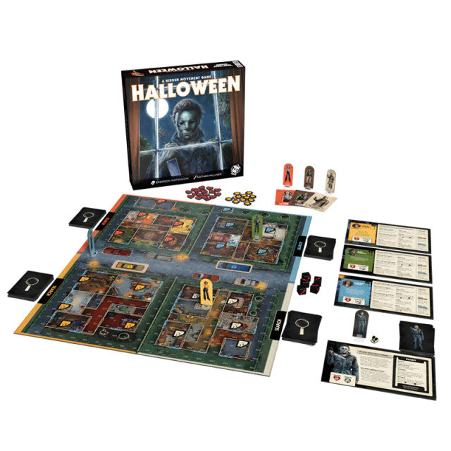 HALLOWEEN 1978 A Hidden Movement Game Board Trick or Treat Studios Michael Myers