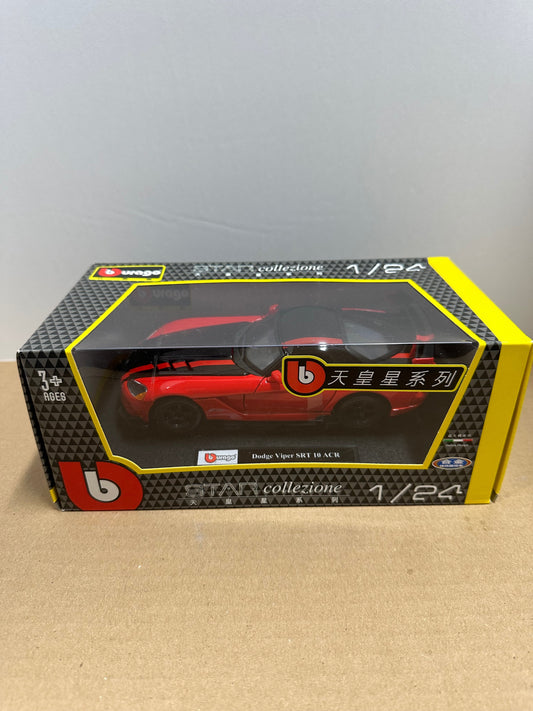 1:24 Bburago Dodge VIPER SRT 10 ACR 2007 DieCast