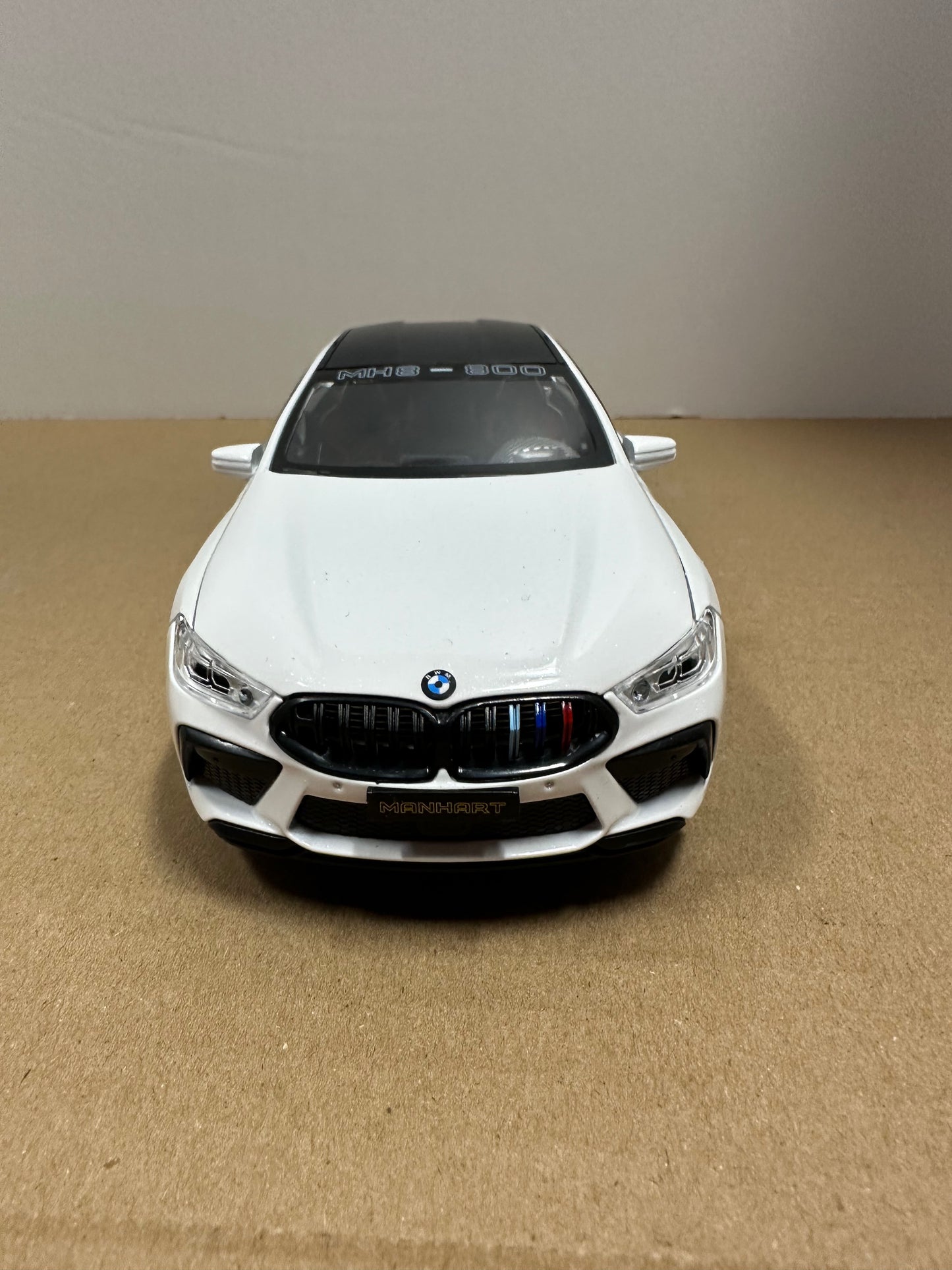 1:24 BMW M8 MH8 800 MANHART Gran Coupe Alloy Car Model Diecast