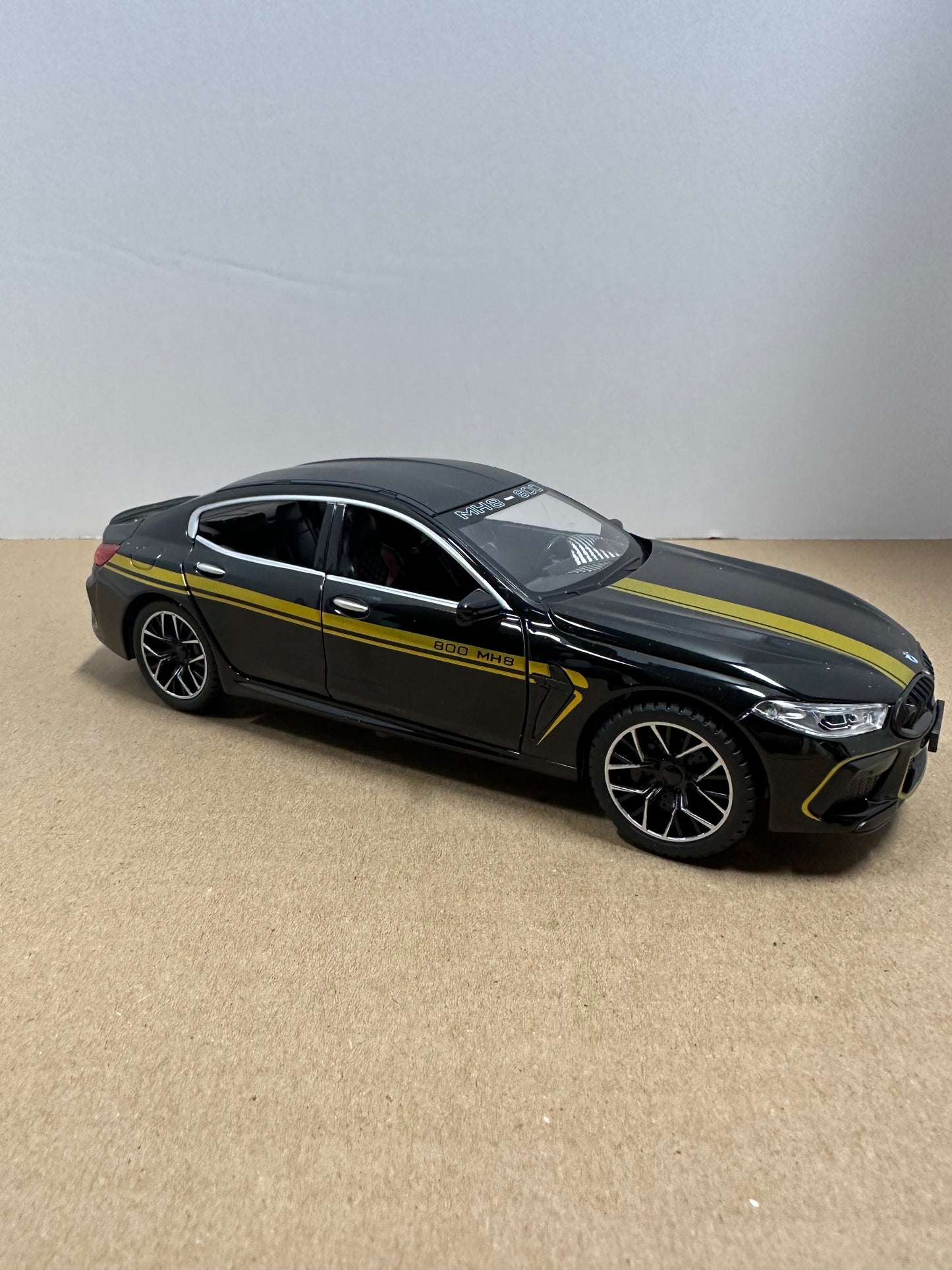 1:24 BMW M8 MH8 800 MANHART Gran Coupe Alloy Car Model Diecast