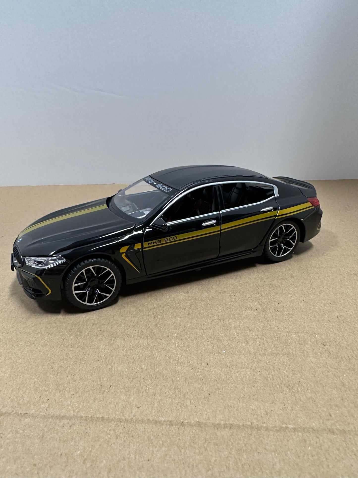 1:24 BMW M8 MH8 800 MANHART Gran Coupe Alloy Car Model Diecast