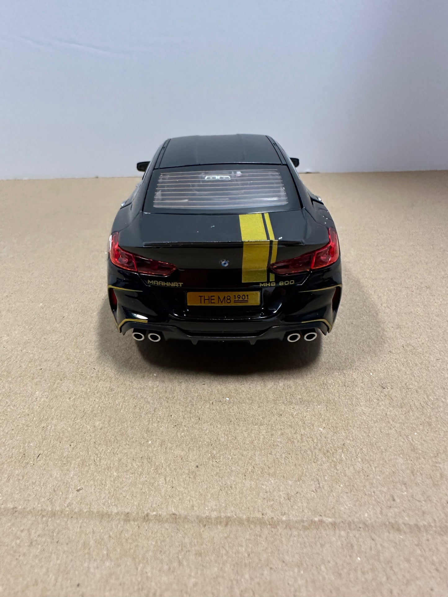 1:24 BMW M8 MH8 800 MANHART Gran Coupe Alloy Car Model Diecast