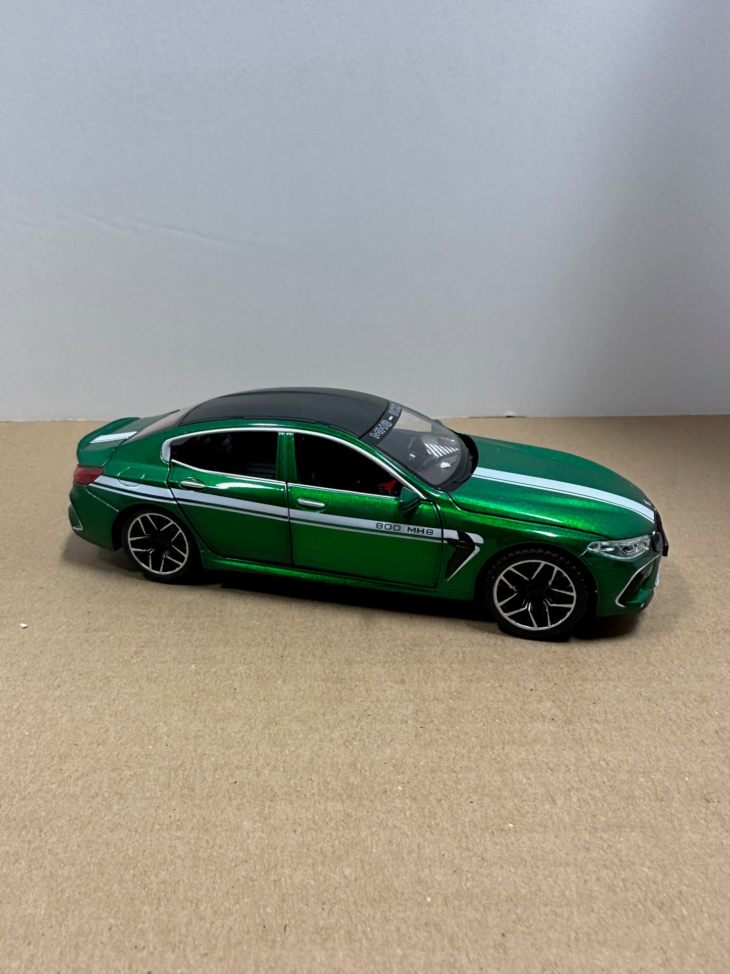 1:24 BMW M8 MH8 800 MANHART Gran Coupe Alloy Car Model Diecast