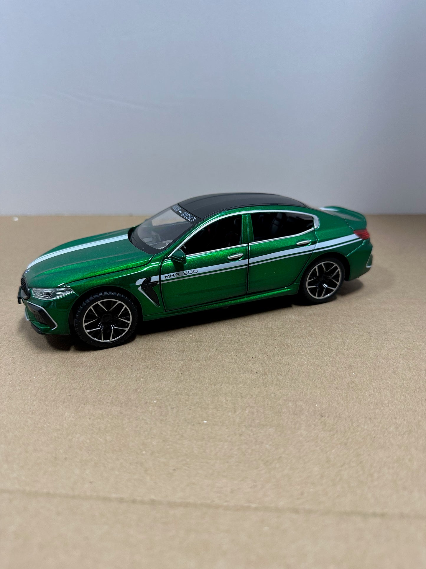 1:24 BMW M8 MH8 800 MANHART Gran Coupe Alloy Car Model Diecast