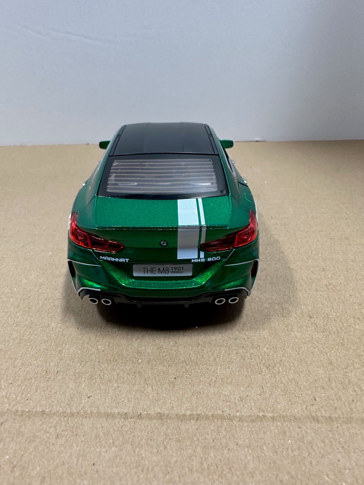 1:24 BMW M8 MH8 800 MANHART Gran Coupe Alloy Car Model Diecast