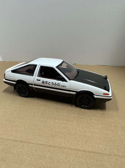 1:20 Toyota Initial D AE86 Metal Diecast Alloy headlight taillight