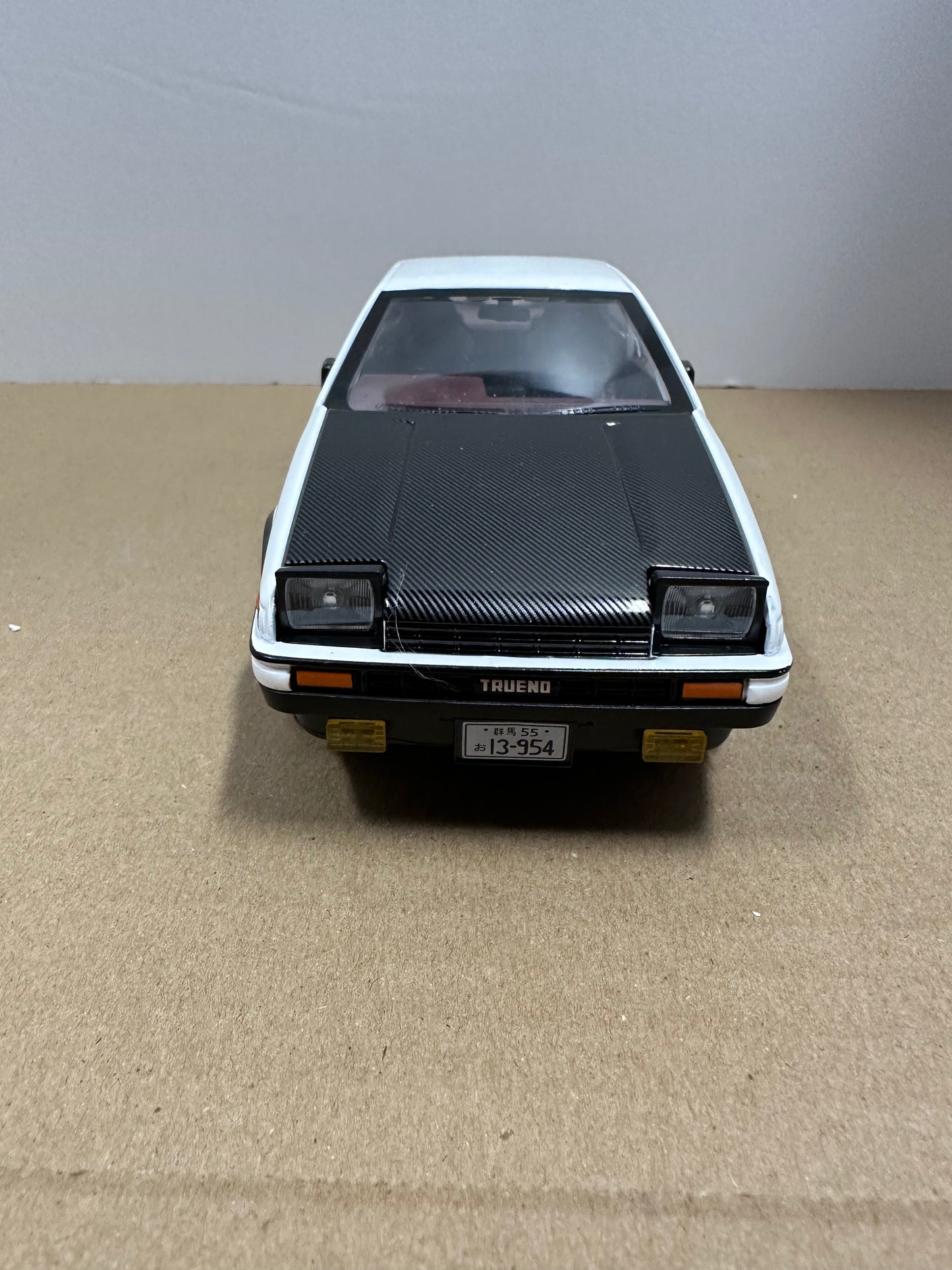 1:20 Toyota Initial D AE86 Metal Diecast Alloy headlight taillight