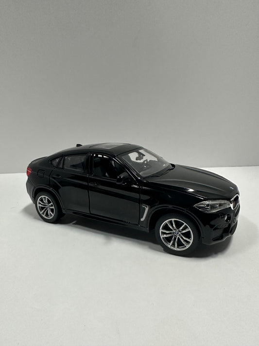 RASTAR 1:24 BMW X6 M Black SUV COUPE ALLOY CAR MODEL DIECASTS