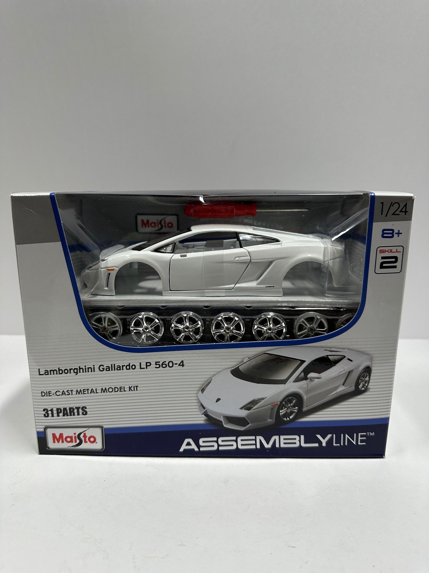 Maisto 1:24 Assembly Line DieCast Lamborghini Gallardo LP560-4