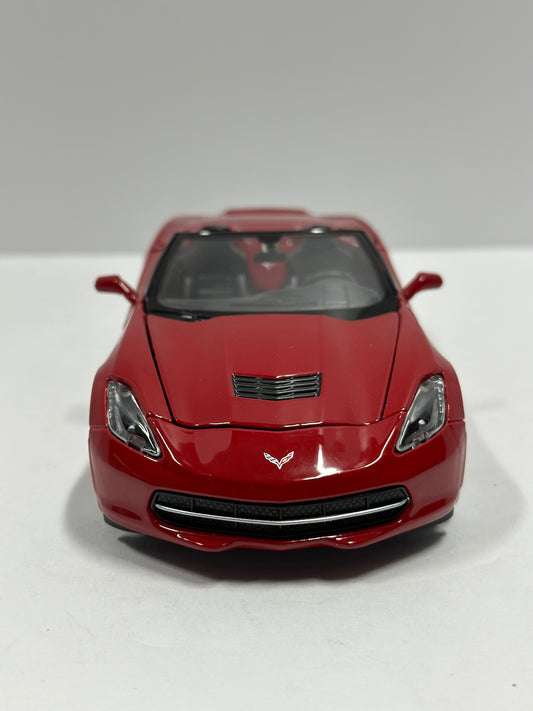 Maisto 1:24 2014 Chevrolet Corvette C7 Convertible Diecast