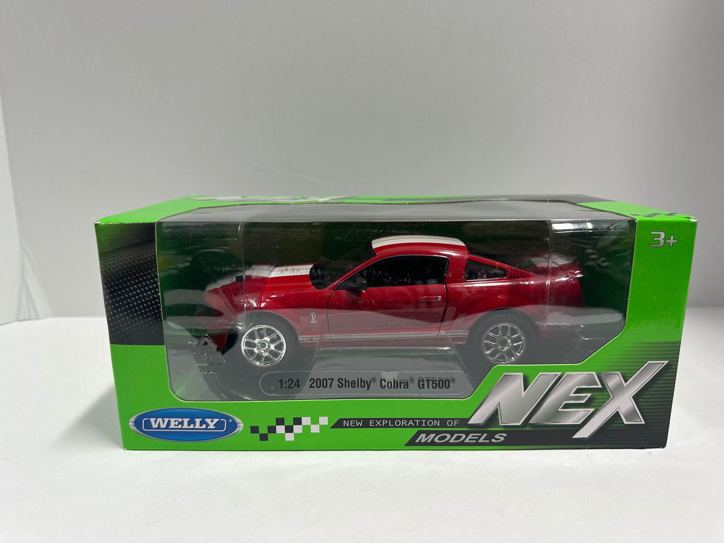 Welly 1:24 2007 Ford Mustang Shelby GT500 Diecast