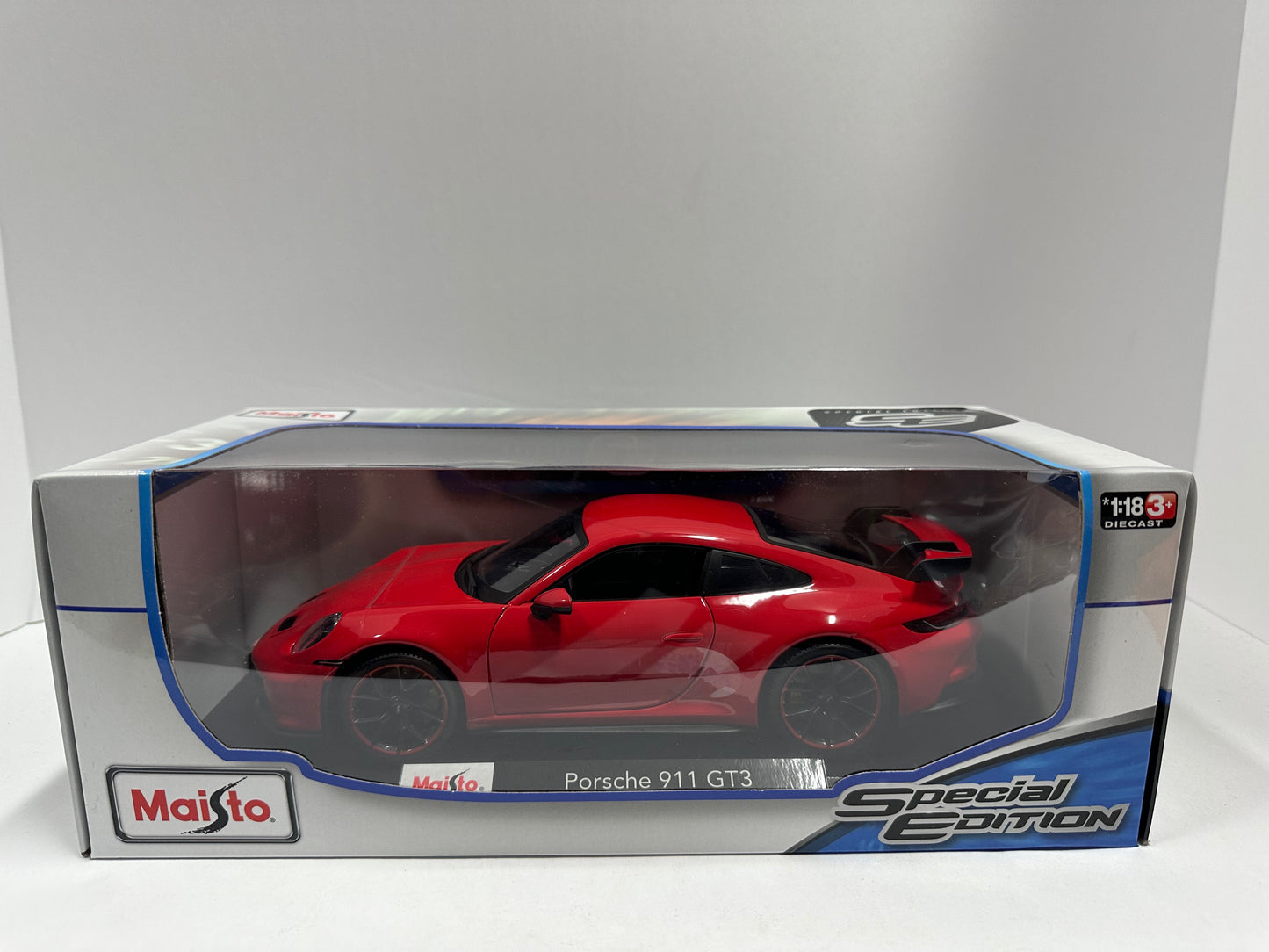 Maisto 1:18 2022 Porsche 911 GT3 Red Diecast