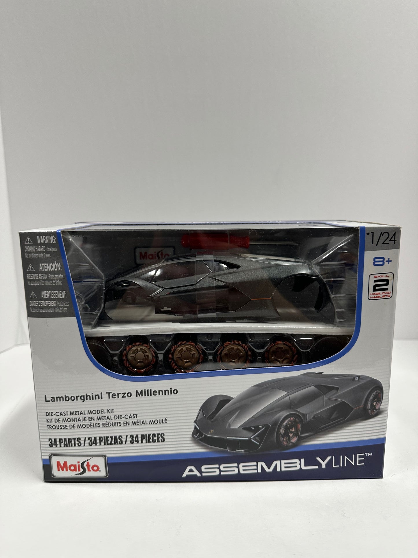 Maisto 1:24 Assembly Line Lamborghini Terzo Millennio Diecast