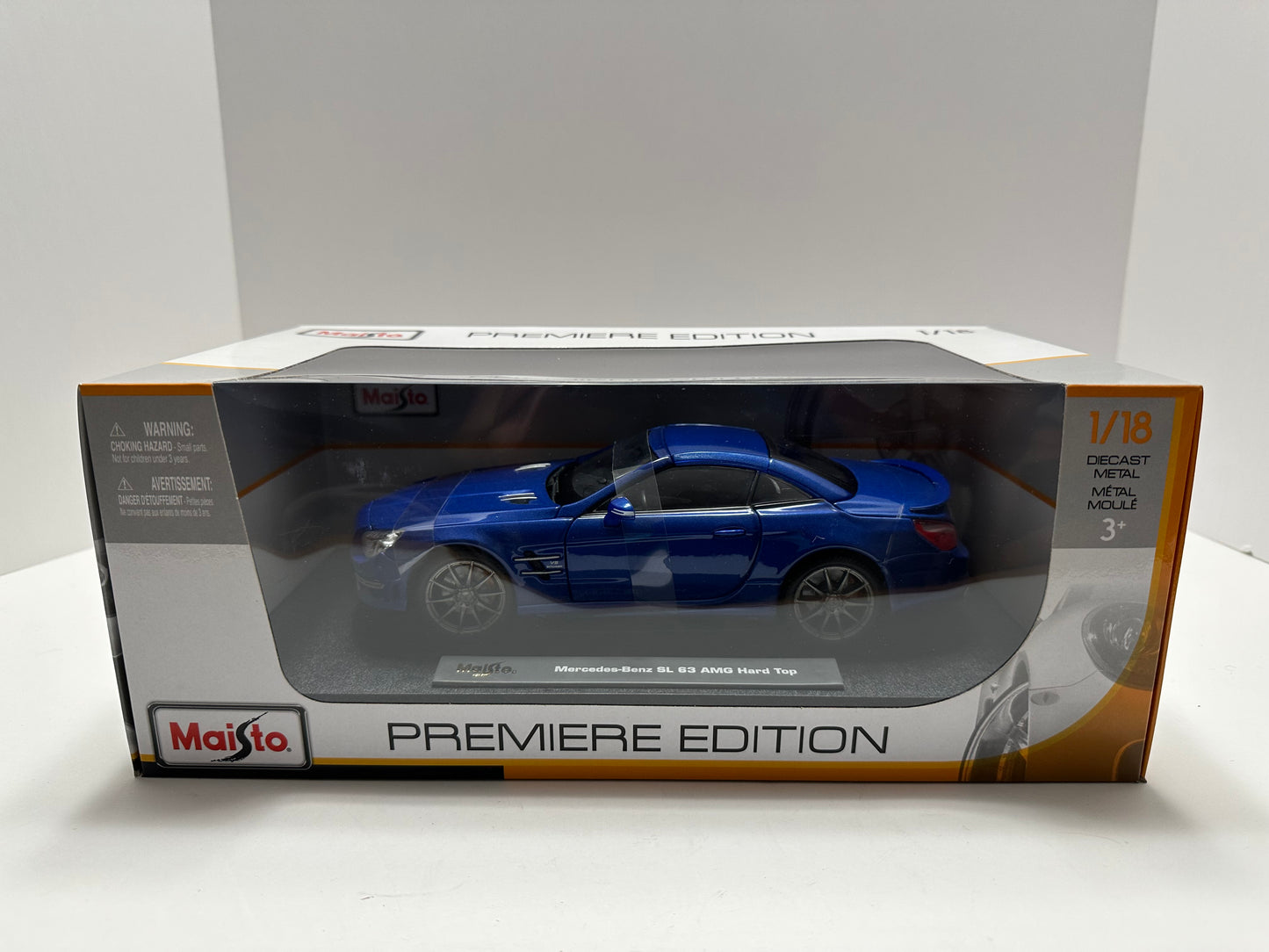 Maisto 1:18 2012 Mercedes-Benz SL63 AMG Diecast