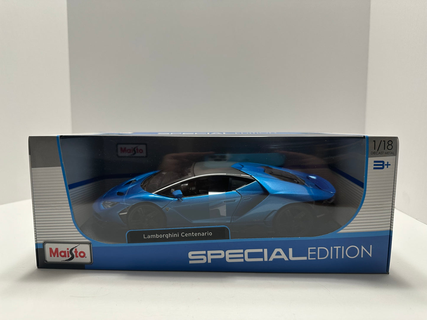 Maisto 1:18 Lamborghini Centenario Blue Diecast