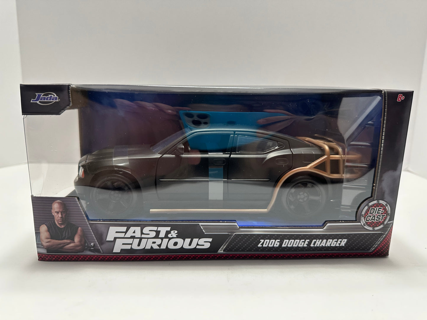 Jada 1:24 2006 Dodge Charger Heist Car Fast & Furious Diecast