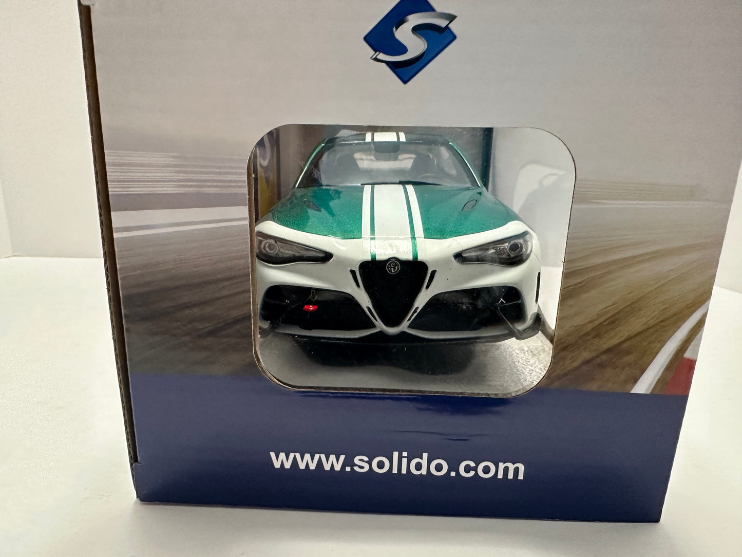 Solido 1:18 Alfa Romeo Giulia Gta M #87 Nurburgring 2021 S1806902 Diecast