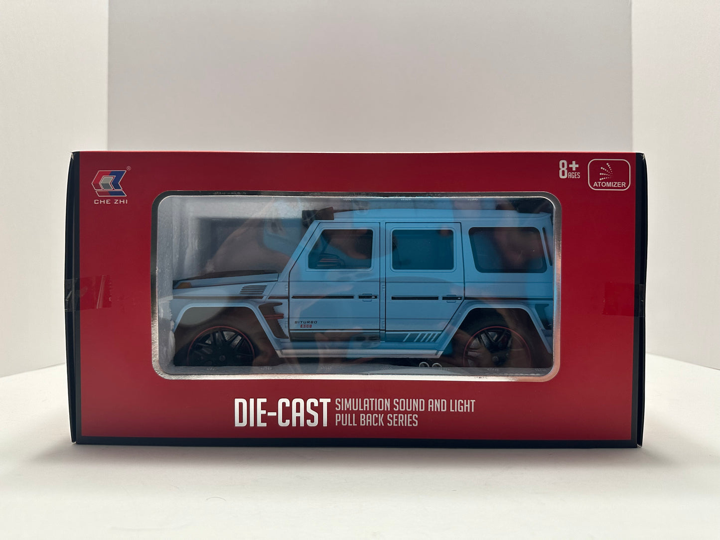 Mercedes-Benz G Wagon G-CLASS 1:18 G700 SUV Metal Diecast Alloy Toys Cars Toy led Blue