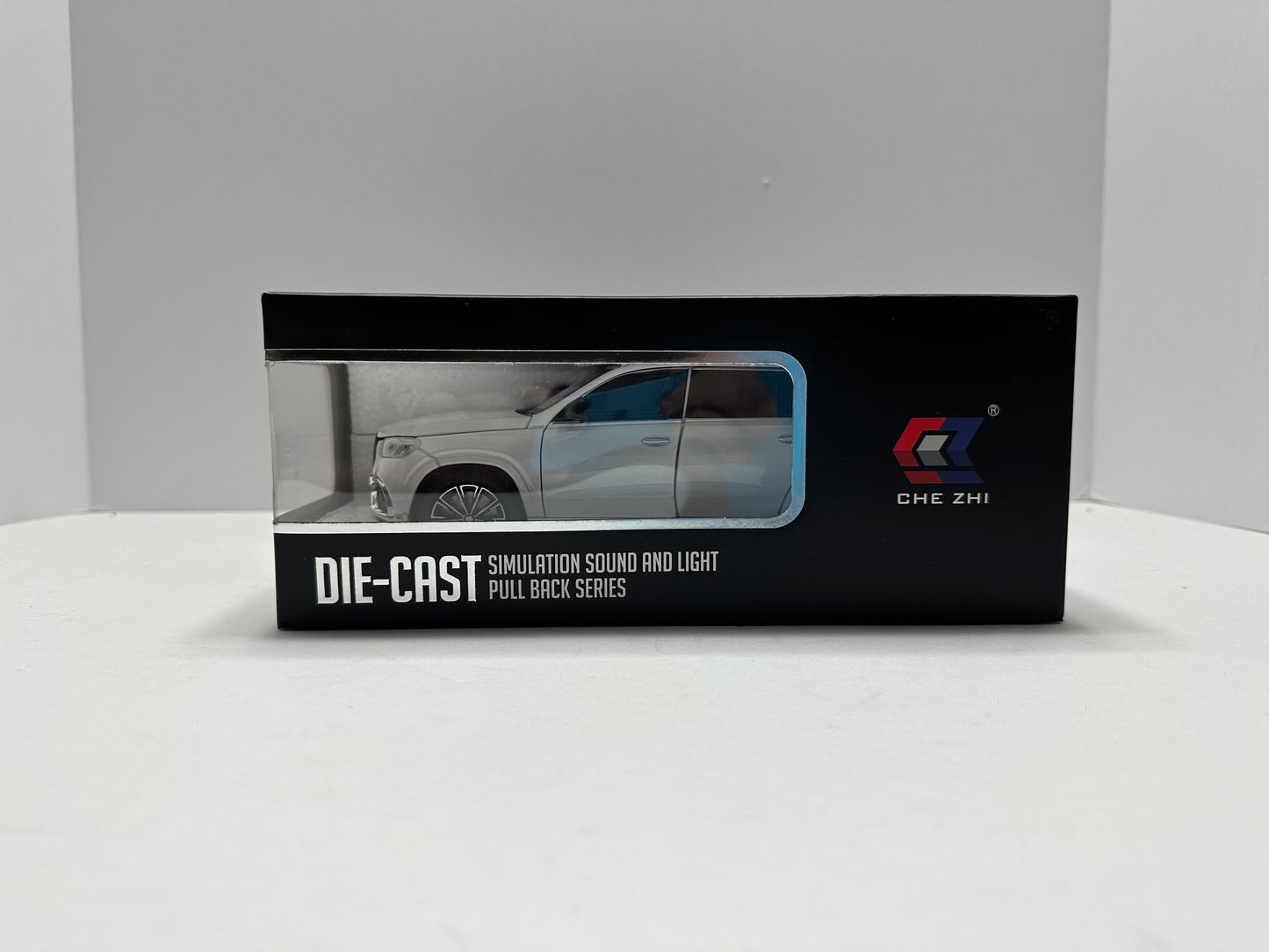 1:24 Mercedes-Benz GLS63 AMG DIECAST with led headlight and taillight White