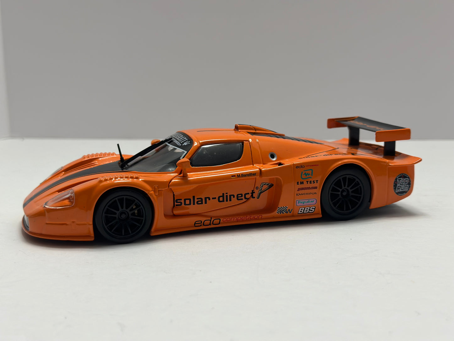 Bburago 1:24 MASERATI MC12 ORANGE Diecast