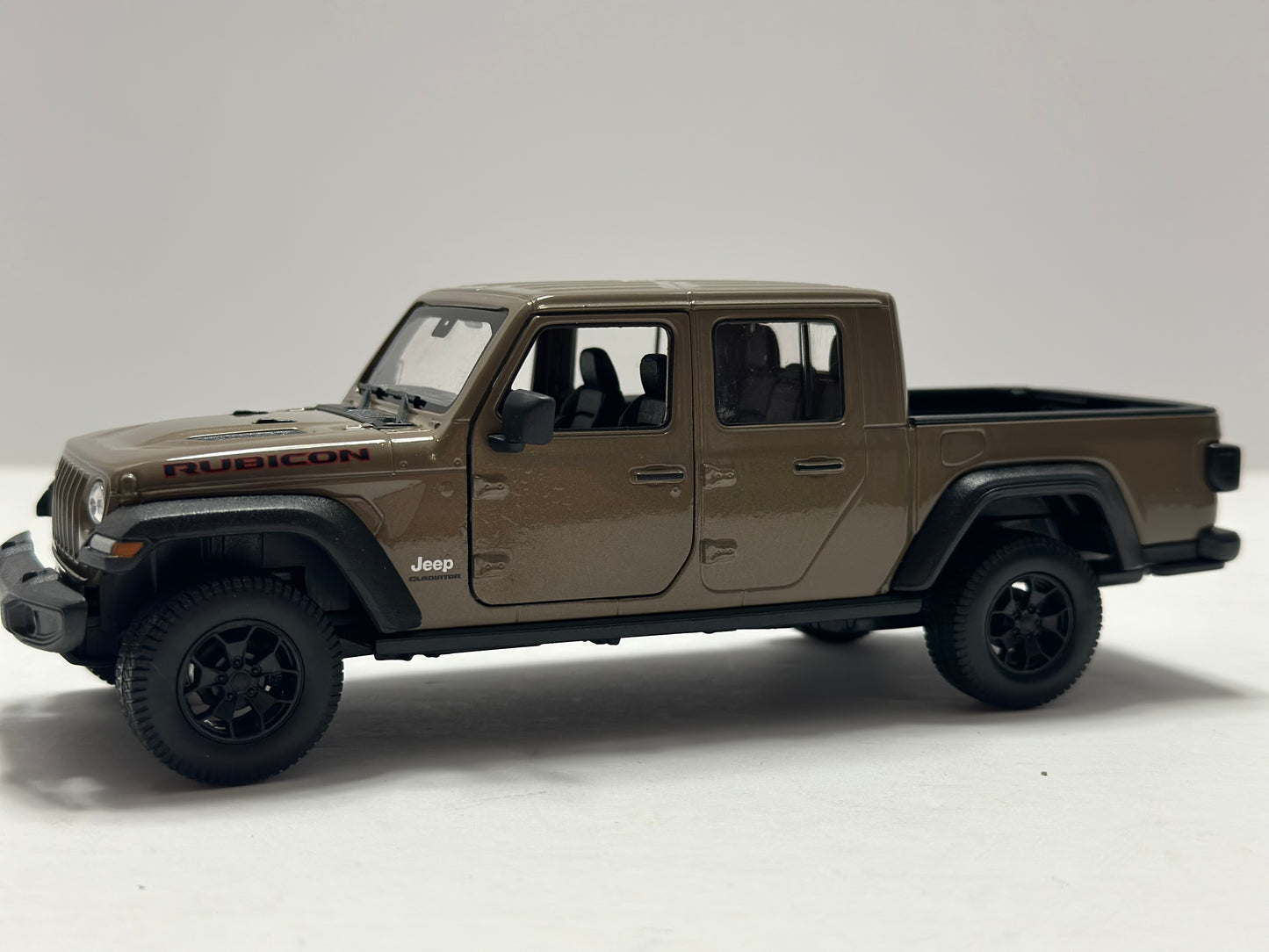 WELLY 1:24 2020 Jeep Rubicon Gladiator Diecast Olive Green