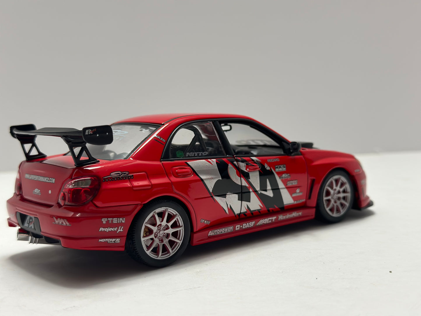 Welly 1:24 Subaru Impreza WRX STI Diecast