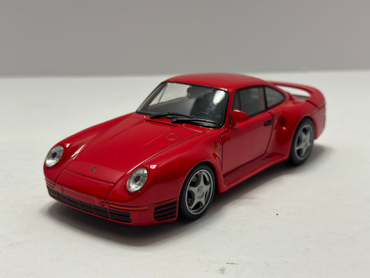 Welly 1:24 1986 Porsche 959 Diecast Red