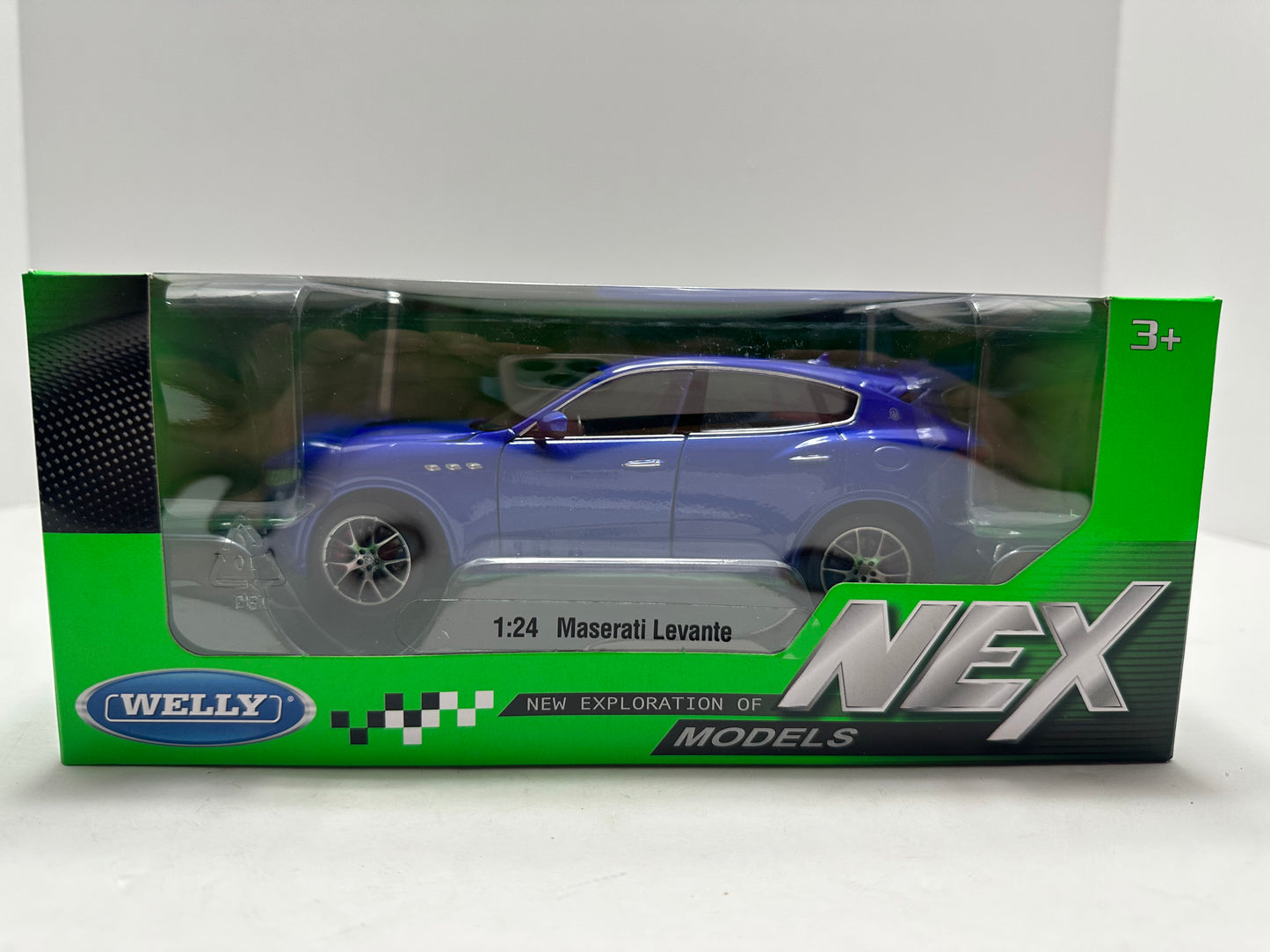 Welly 1:24 MASERATI LEVANTE BLUE Diecast