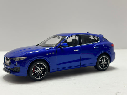 Welly 1:24 MASERATI LEVANTE BLUE Diecast