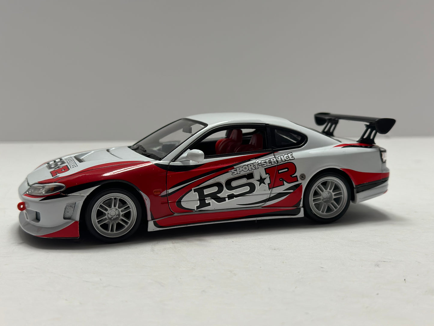 WELLY 1:24 NISSAN SILVIA S-15 RS-R WHITE Diecast