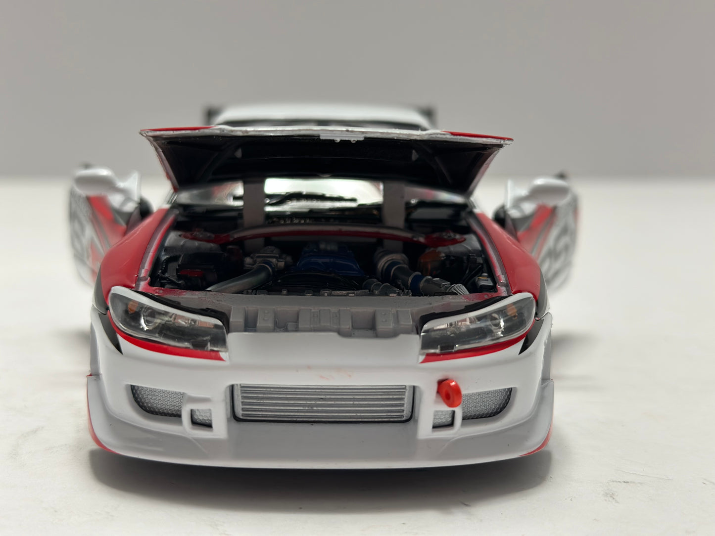 WELLY 1:24 NISSAN SILVIA S-15 RS-R WHITE Diecast