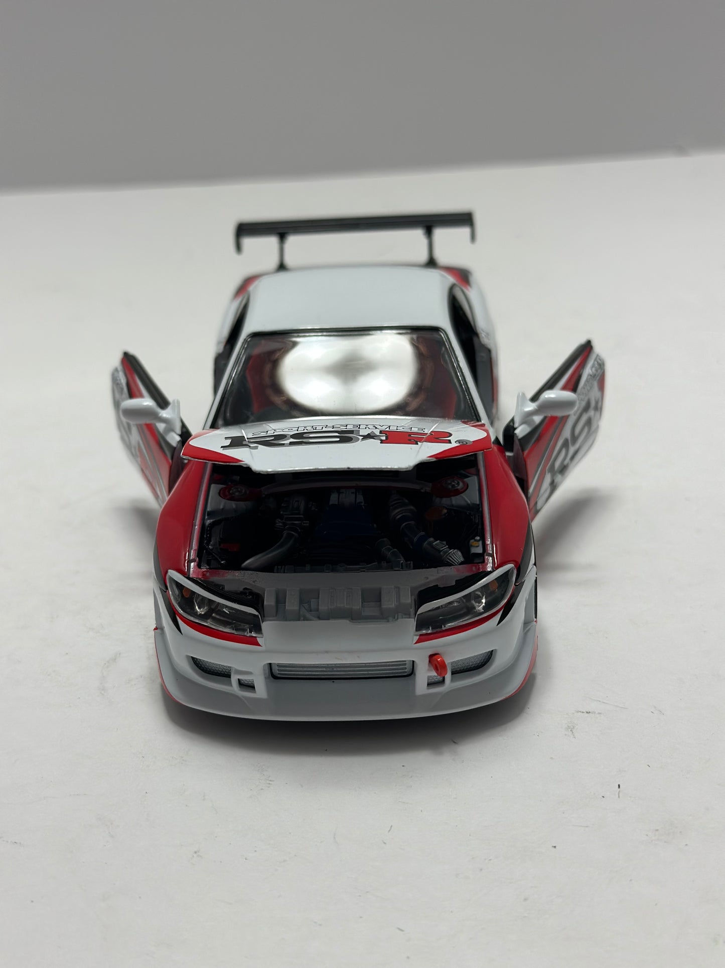 WELLY 1:24 NISSAN SILVIA S-15 RS-R WHITE Diecast