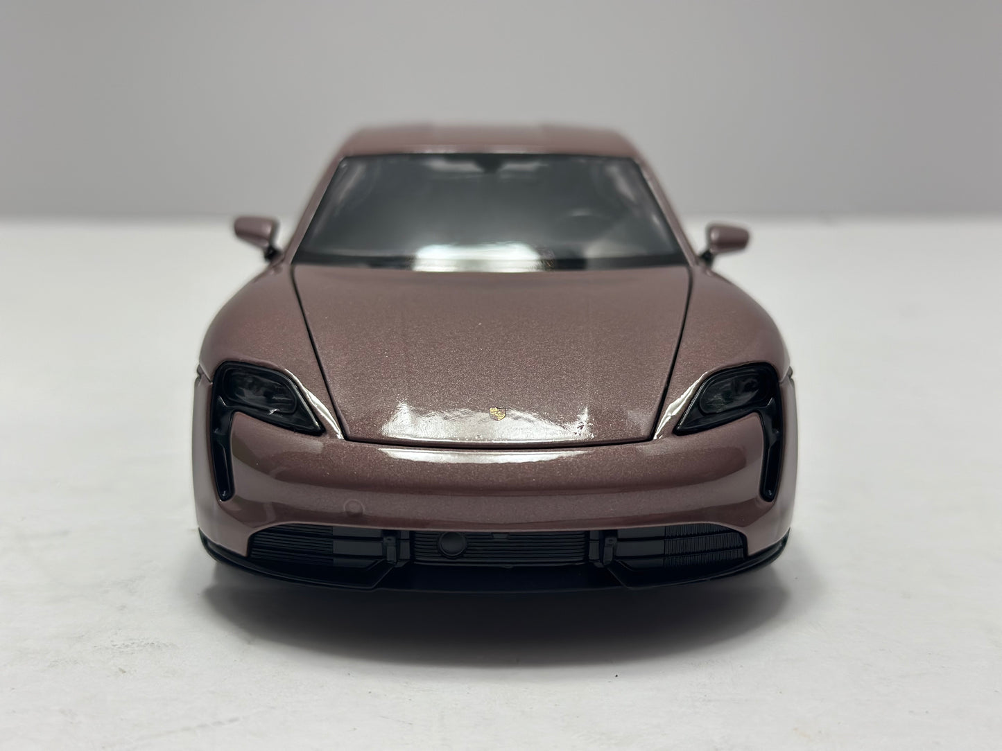 Welly 1:24 Porsche Taycan Turbo S Diecast Brown