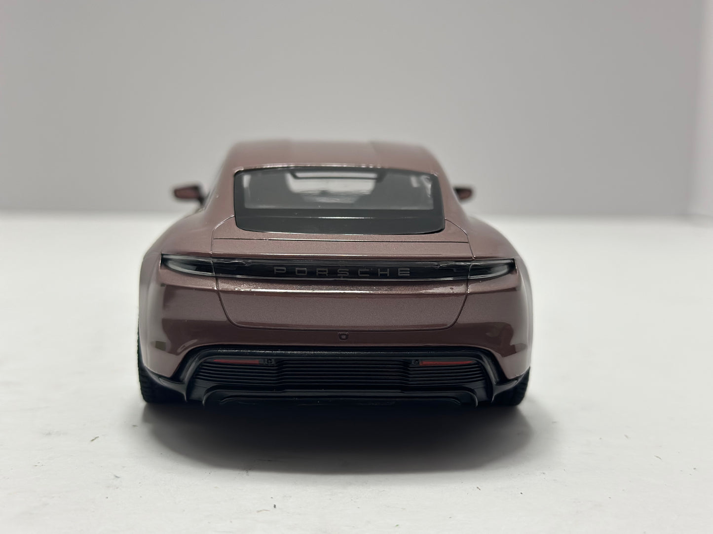 Welly 1:24 Porsche Taycan Turbo S Diecast Brown