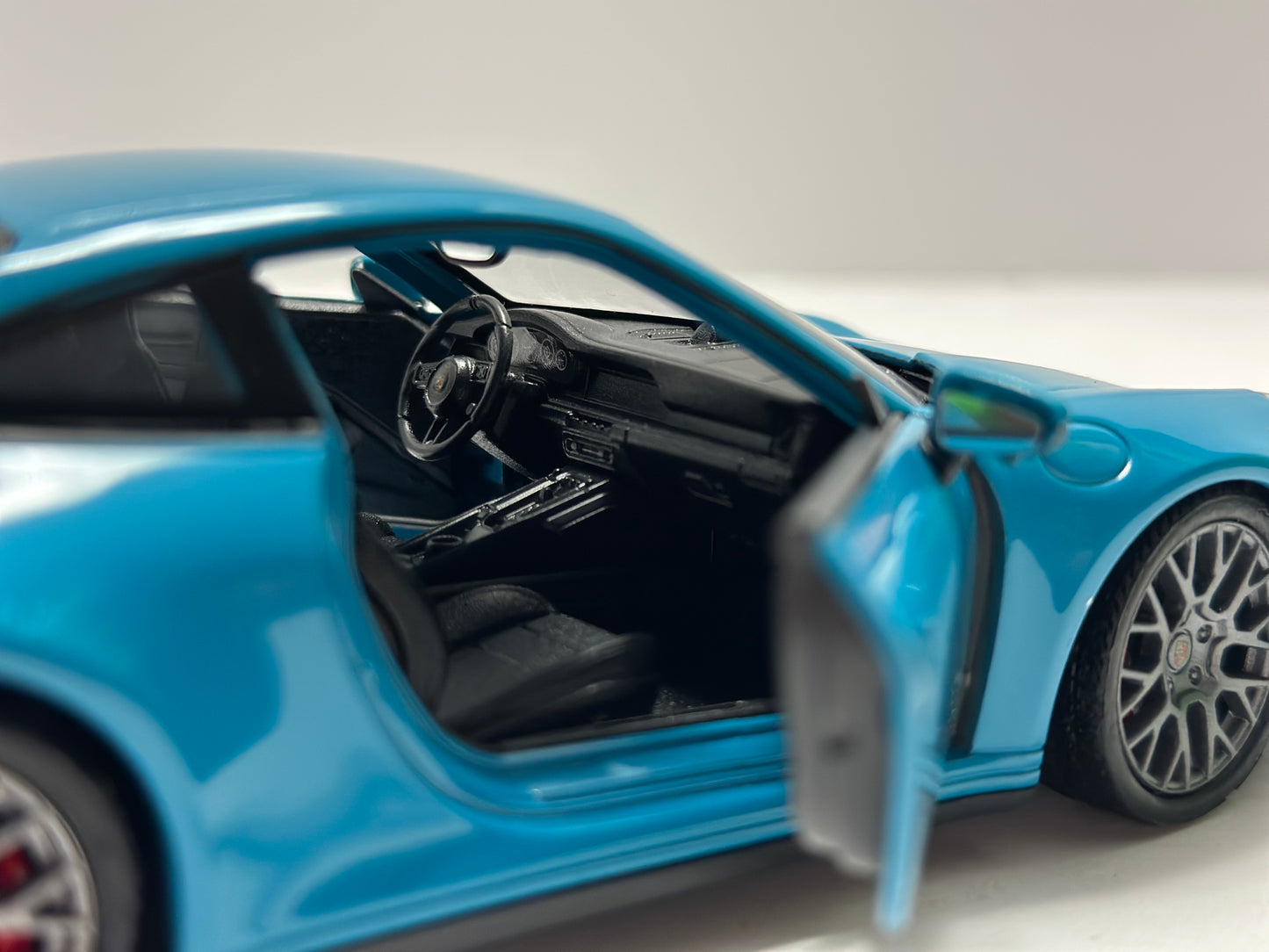 Welly 1:24 2020 Porsche 911 Carrera 4S Alloy Sports Car Model Diecast Blue